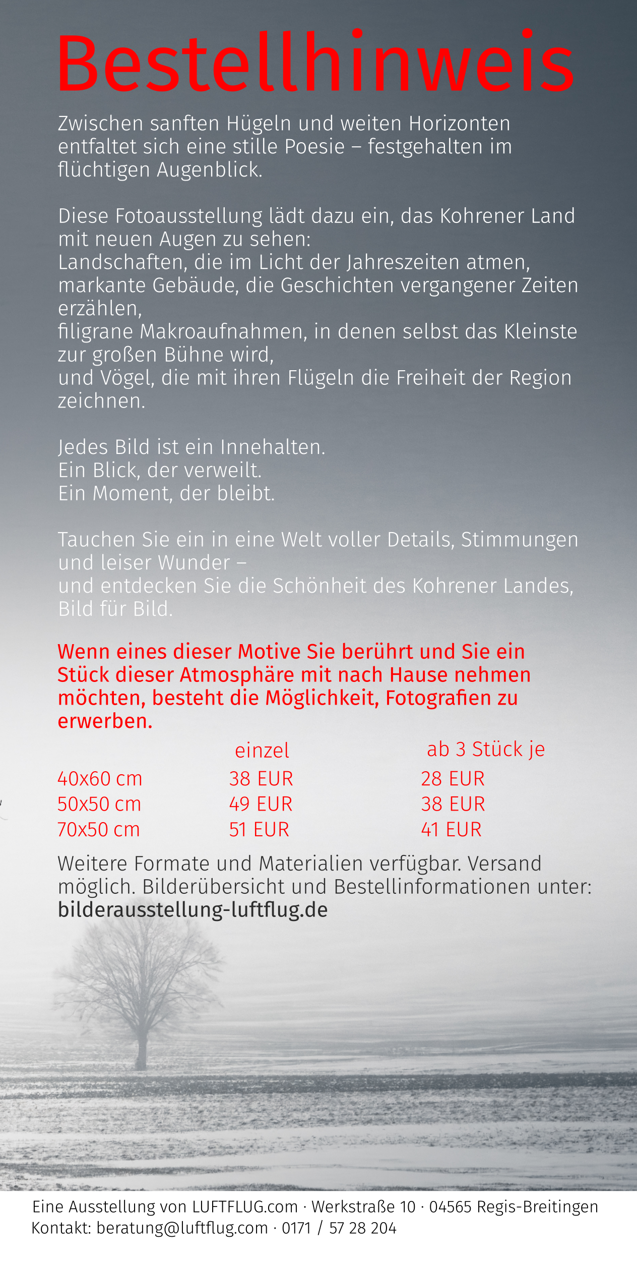 Bestellhinweis